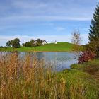 Bauernhof am Hegratsried See. Ostallgäu.