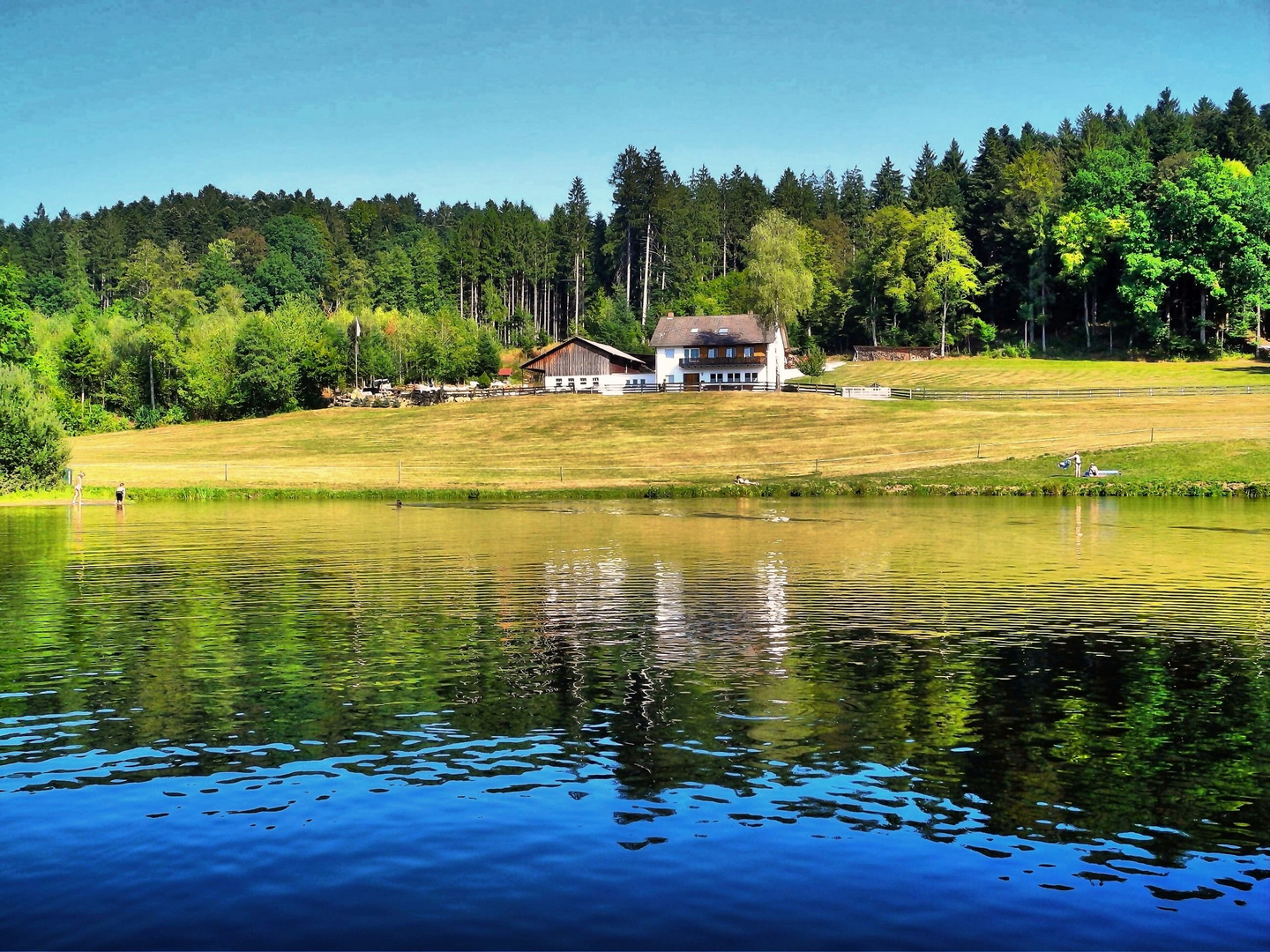 Bauernhof am Reichenbachsee