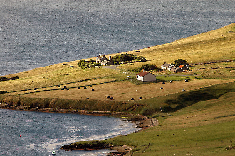 Bauernhof auf den Shetland