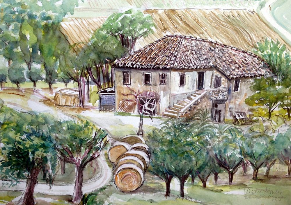 Bauernhof bei Colonnella, Abruzzen