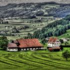 Bauernhof im Kanton Zug, Schweiz