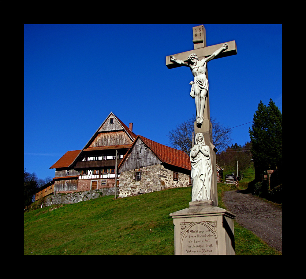 Bauernhof im Schwarzwald.....