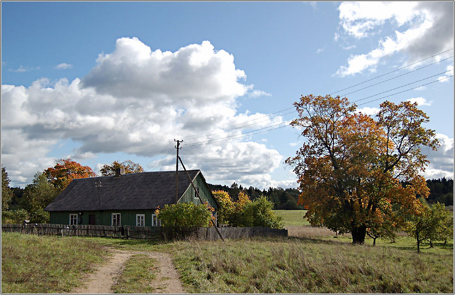 Bauernhof in Litauen