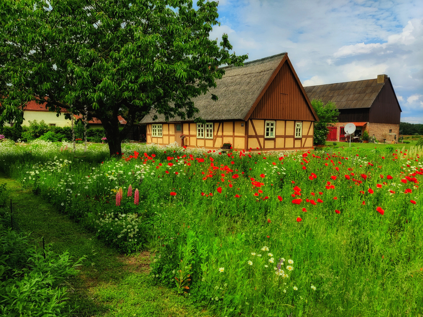 Bauernhof in Pommern