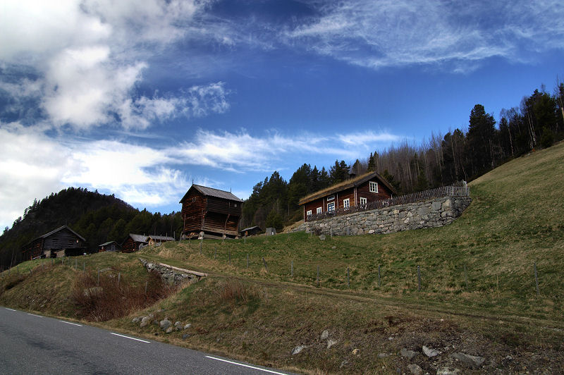 Bauernhof in Südnorwegen