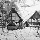 Bauernhof in Winterruhe