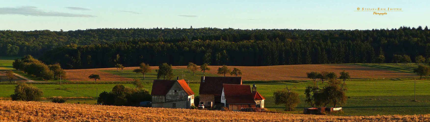 " Bauernhof mit Kapelle bei Dächingen "