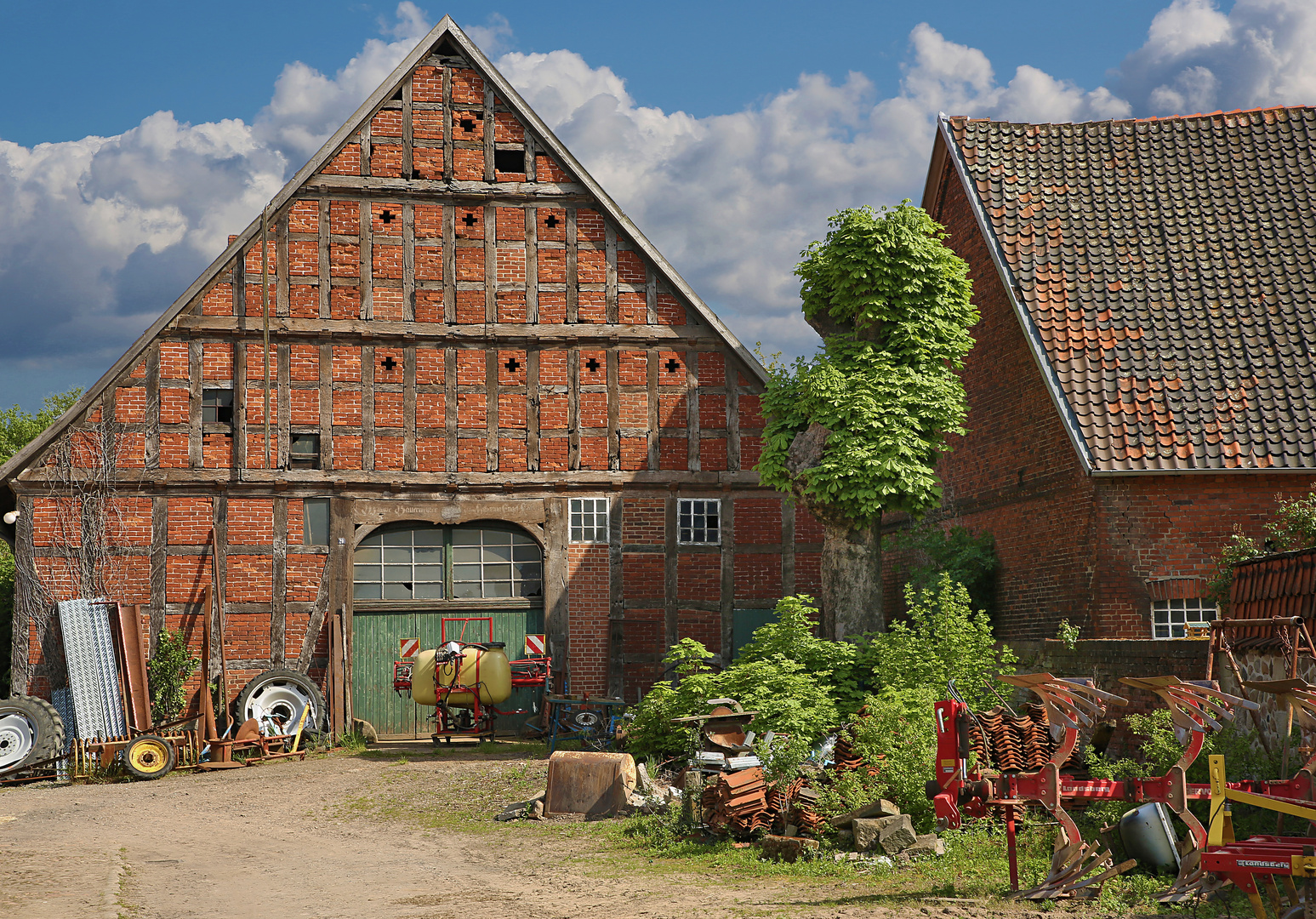 Bauernhof-Scheune