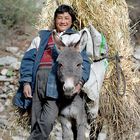 Bauernjunge in Tibet