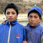 Bauernjungen in Peru
