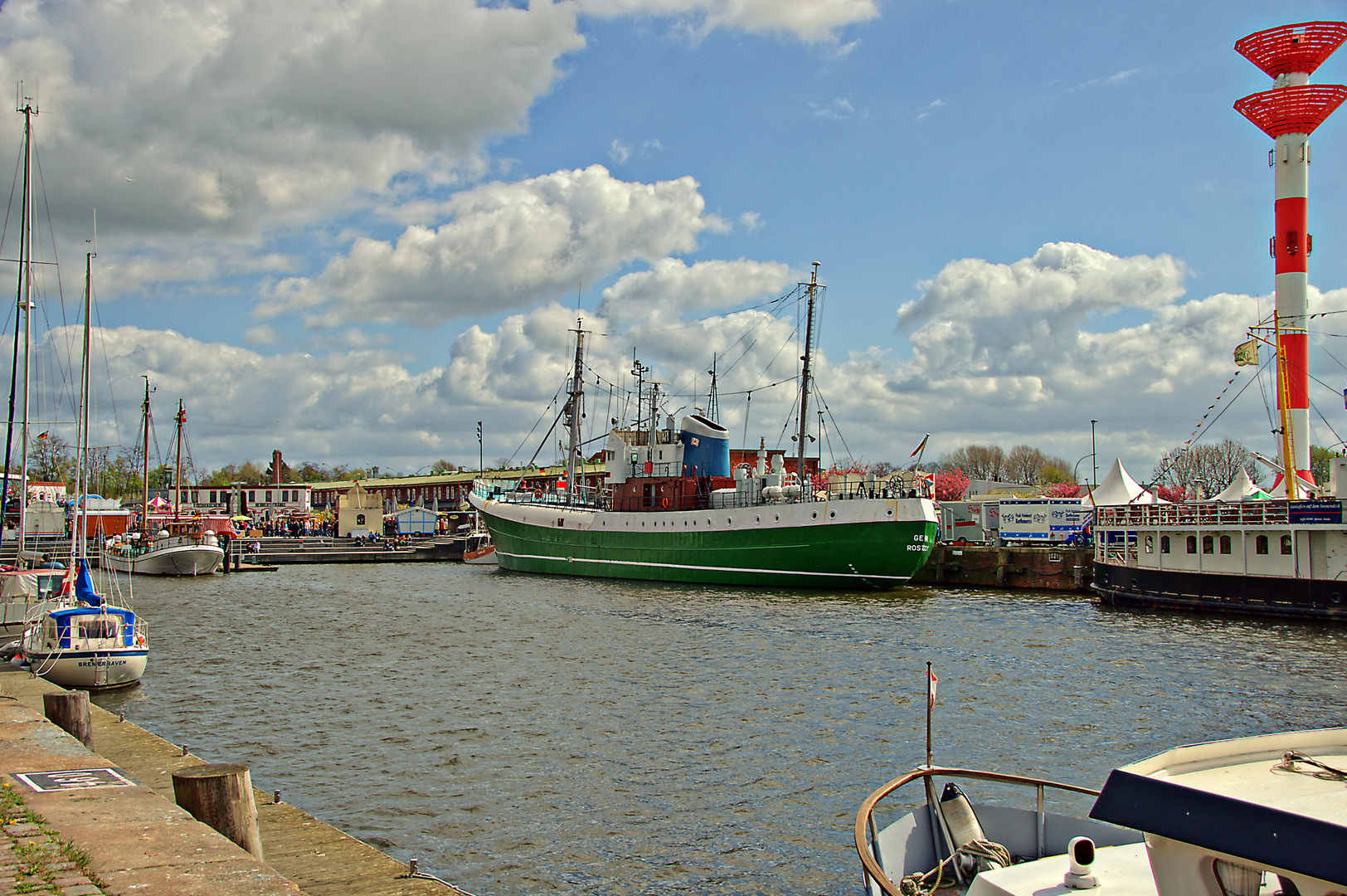 Bauernmarkt im Fischereihafen