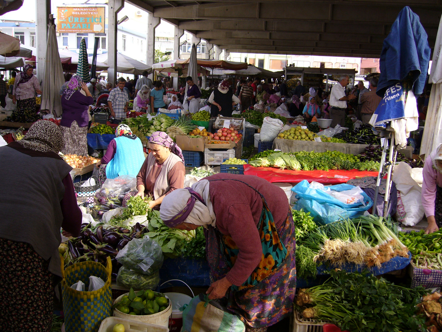 Bauernmarkt in Manavgat