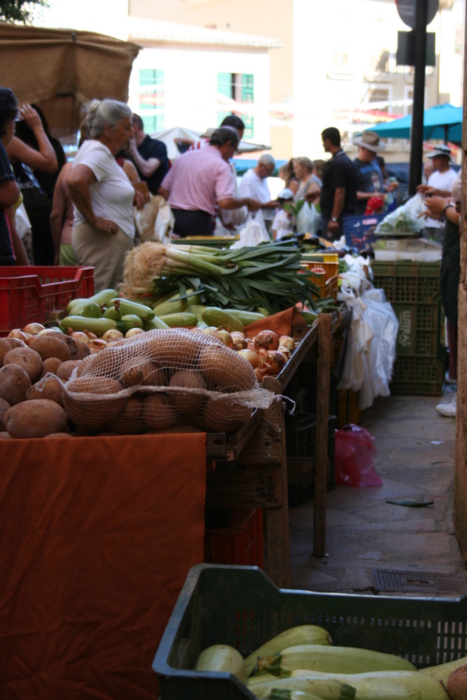 Bauernmarkt in Sineu, Mallorca