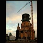 Baufortschritt an der Frauenkirche