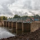 Baufortschritt Rothenförder Wehr 16.10.2015...