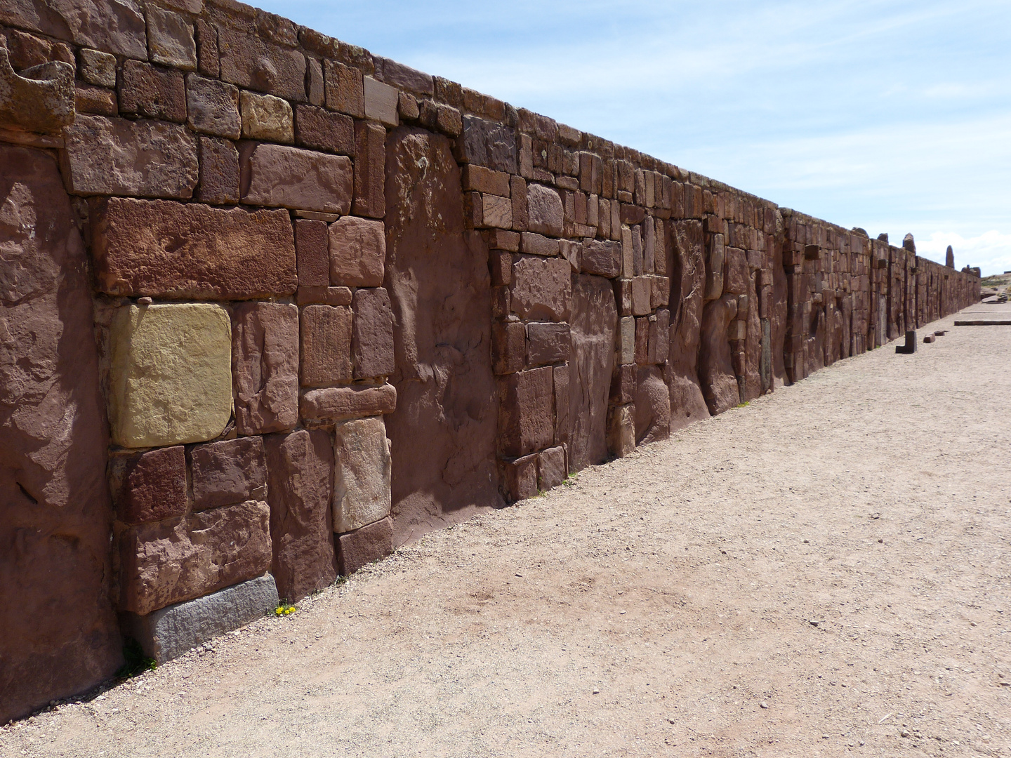 Baukunst in Tihuanaco /Bolivien