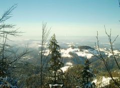 Bauma Tiefenbach Heiletsegg Hörnli Blick nach AKW Leibstadt