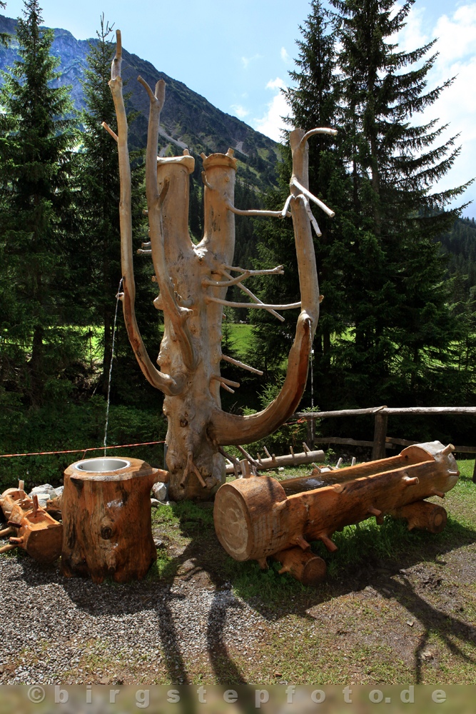 Baumbrunnen am Nebelhorn