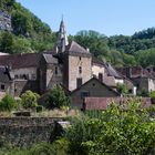 Baume-les-Messieurs, Blick auf die Abtei