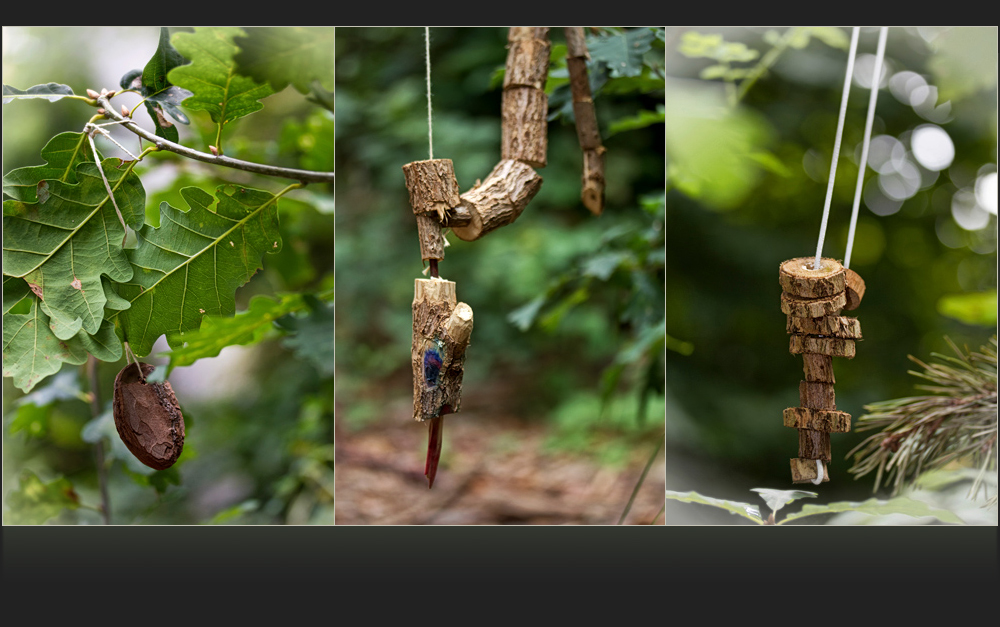 Baumschmuck und ein Waldungeheuer