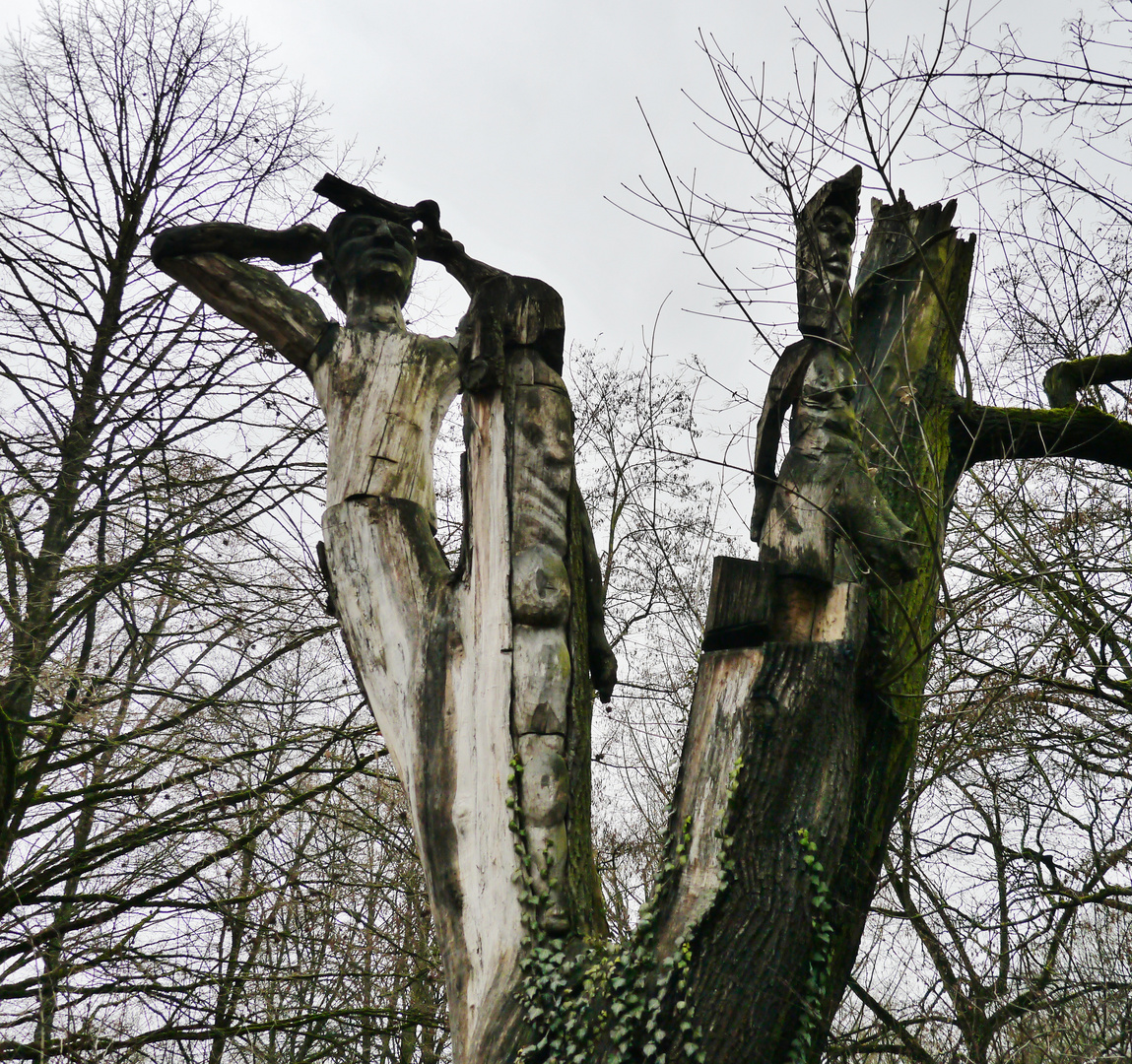 " Baumskulptur "