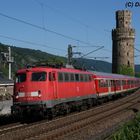 Baureihe 110 am Rhein 2010