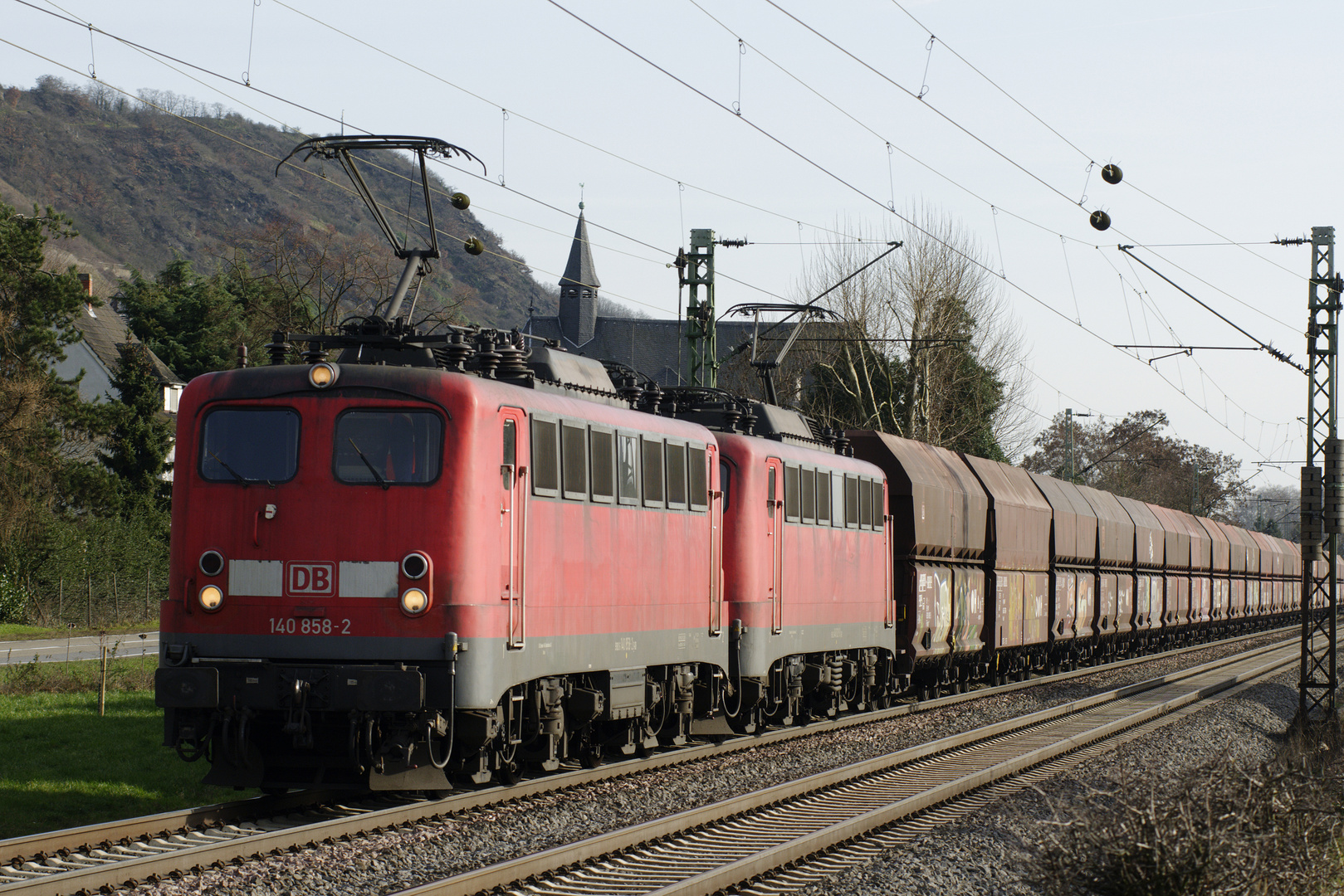 Baureihe 140 im Montanverkehr