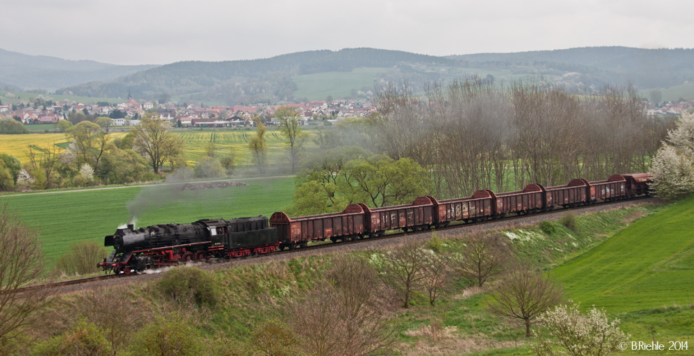 Baureihe 50 hinter Wernshausen