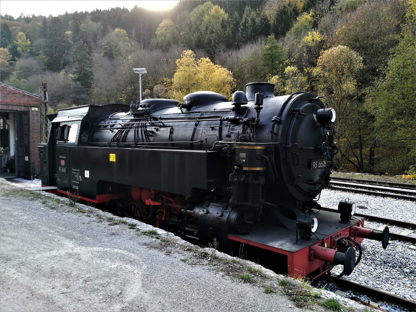 Baureihe 95 6676 der Rübelandbahn