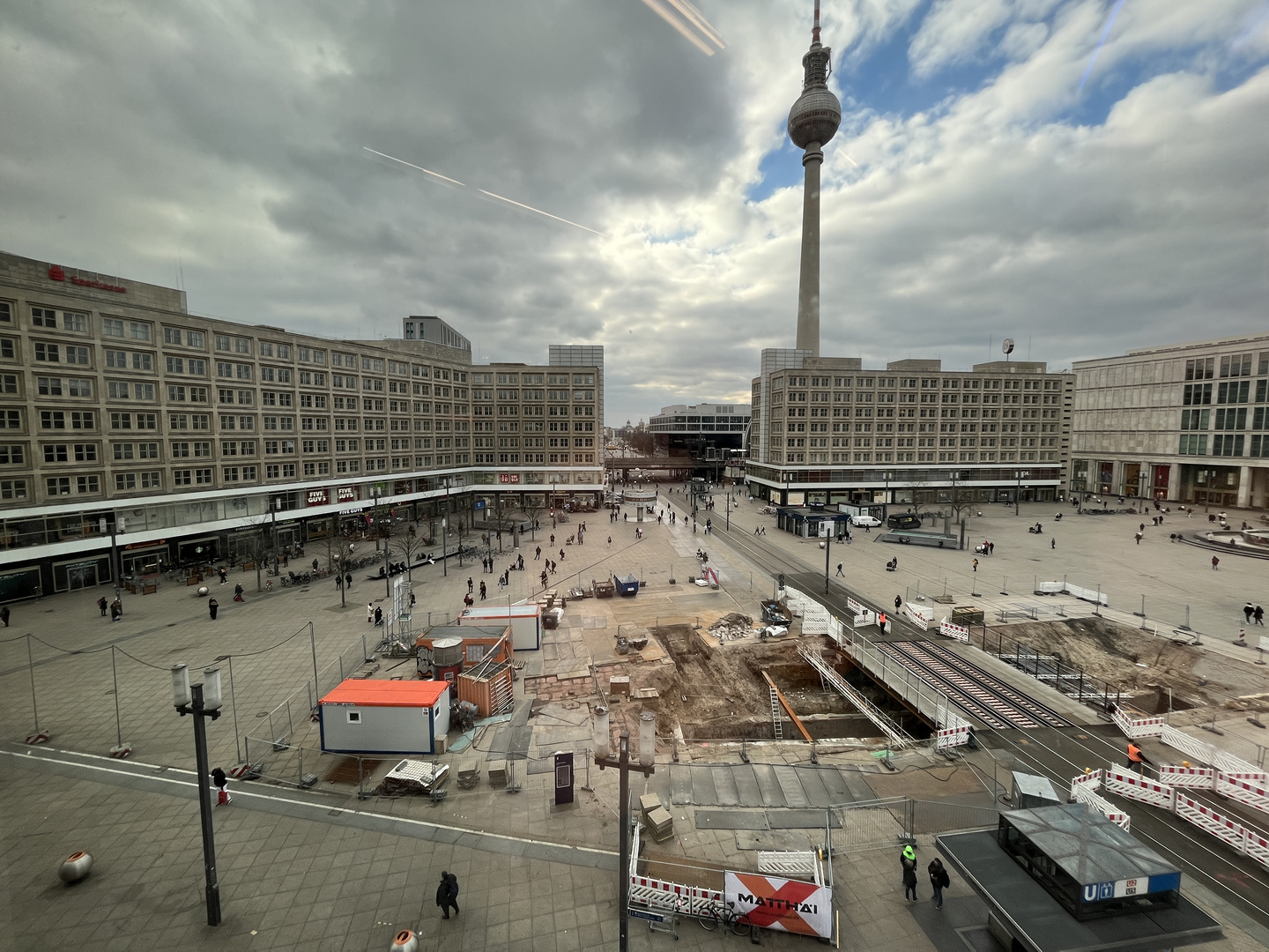 Baustelle Alexanderplatz 