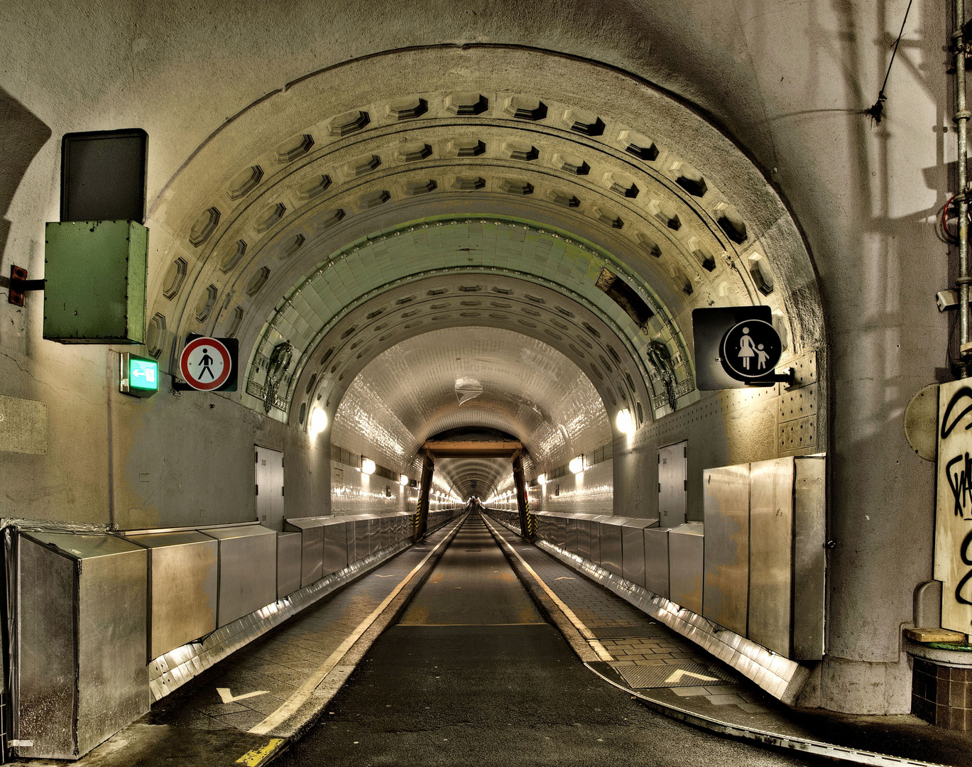 Baustelle Alter Elbtunnel