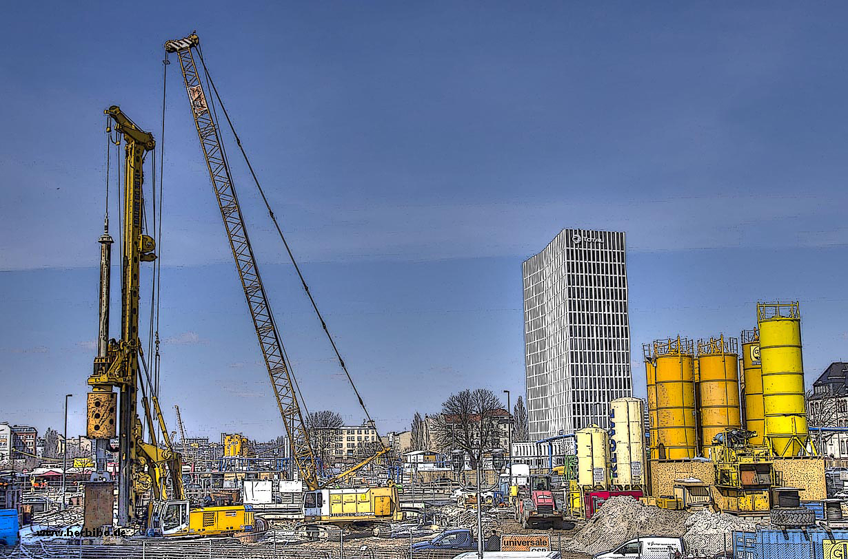 baustelle am lehrter bahnhof