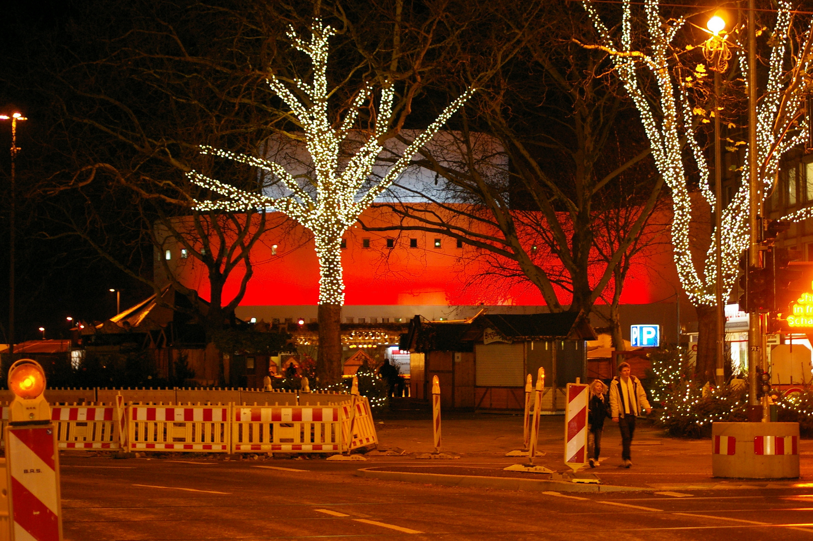 Baustelle am Schauspielhaus