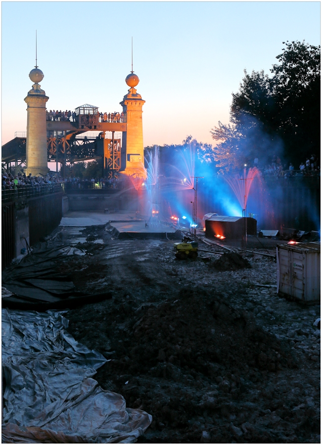 Baustelle am Schiffshebewerk