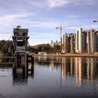 Baustelle am Schiffshebewerk Niederfinow