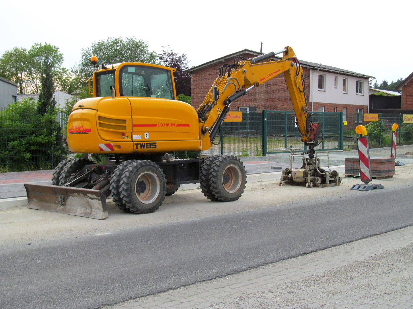 Baustelle B73  Sonntag