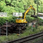 Baustelle Bahnhof Hemmoor ....