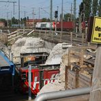 Baustelle Bahnhofstunnel...