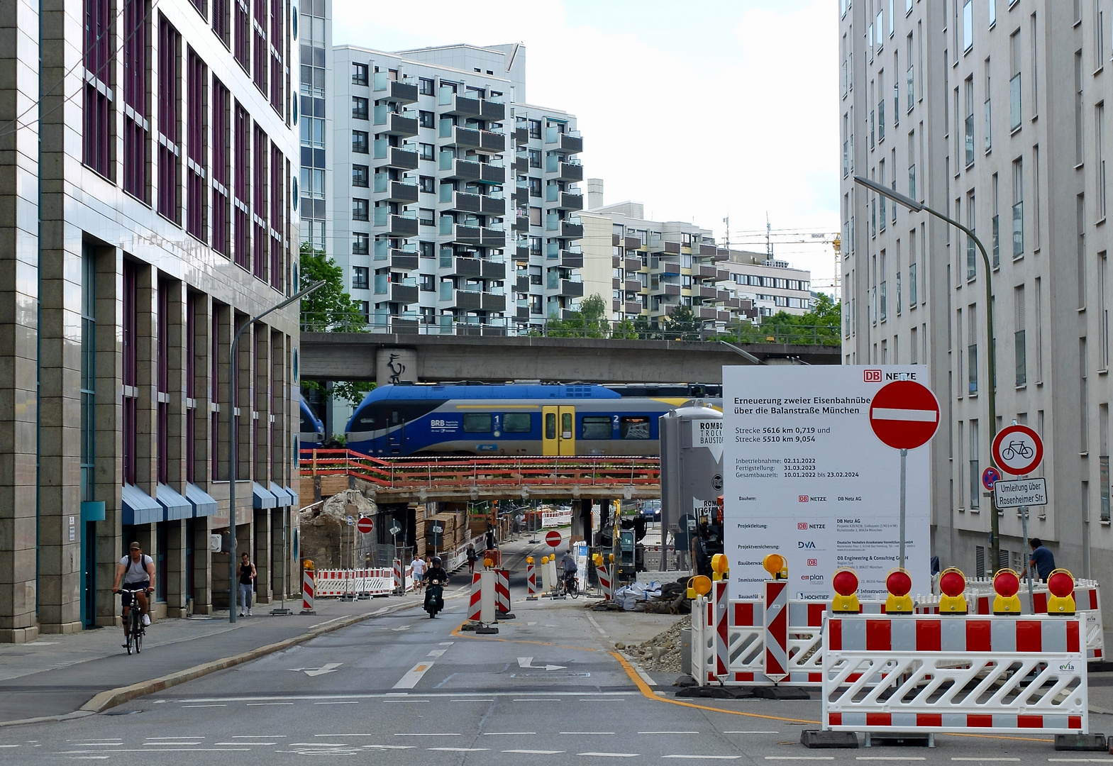 Baustelle Balanstraße