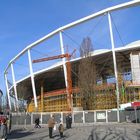 Baustelle: Cannstatter Kurve, Mercedes-Benz-Arena - Stuttgart, 20.03.2011 -1-