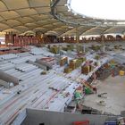 Baustelle: Cannstatter Kurve, Mercedes-Benz-Arena - Stuttgart, 20.03.2011 -4-