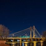 Baustelle der Kaiser-Otto-Brücke...