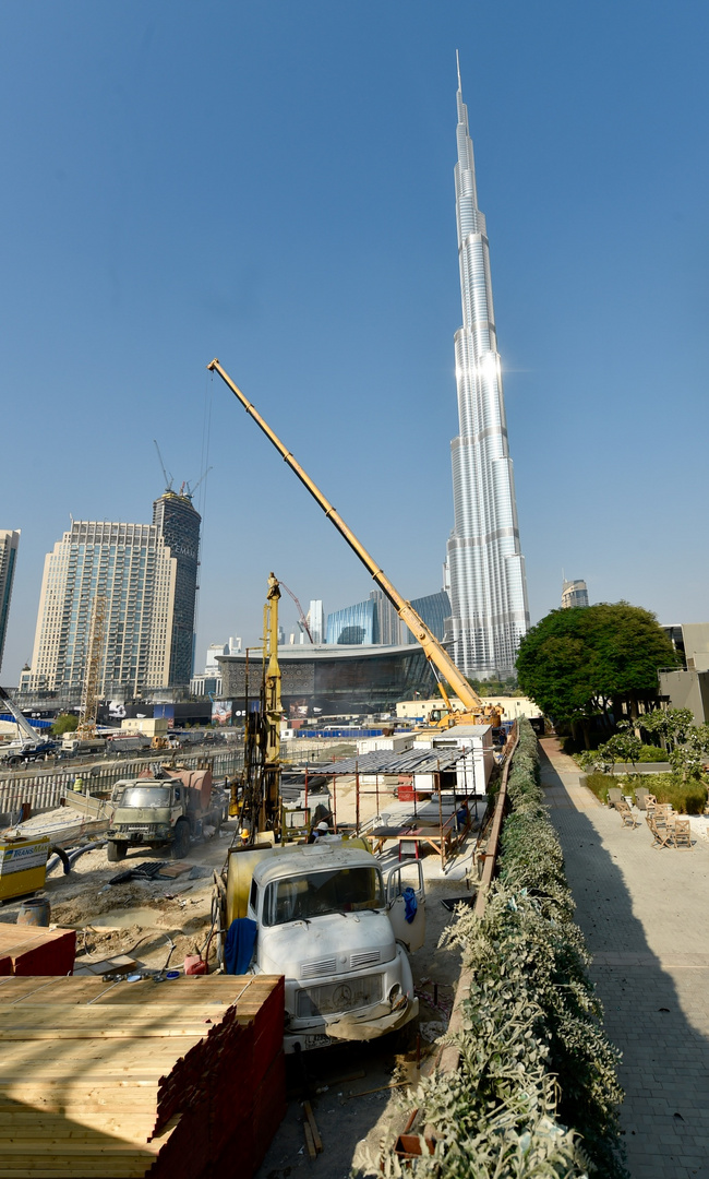 Baustelle Dubai