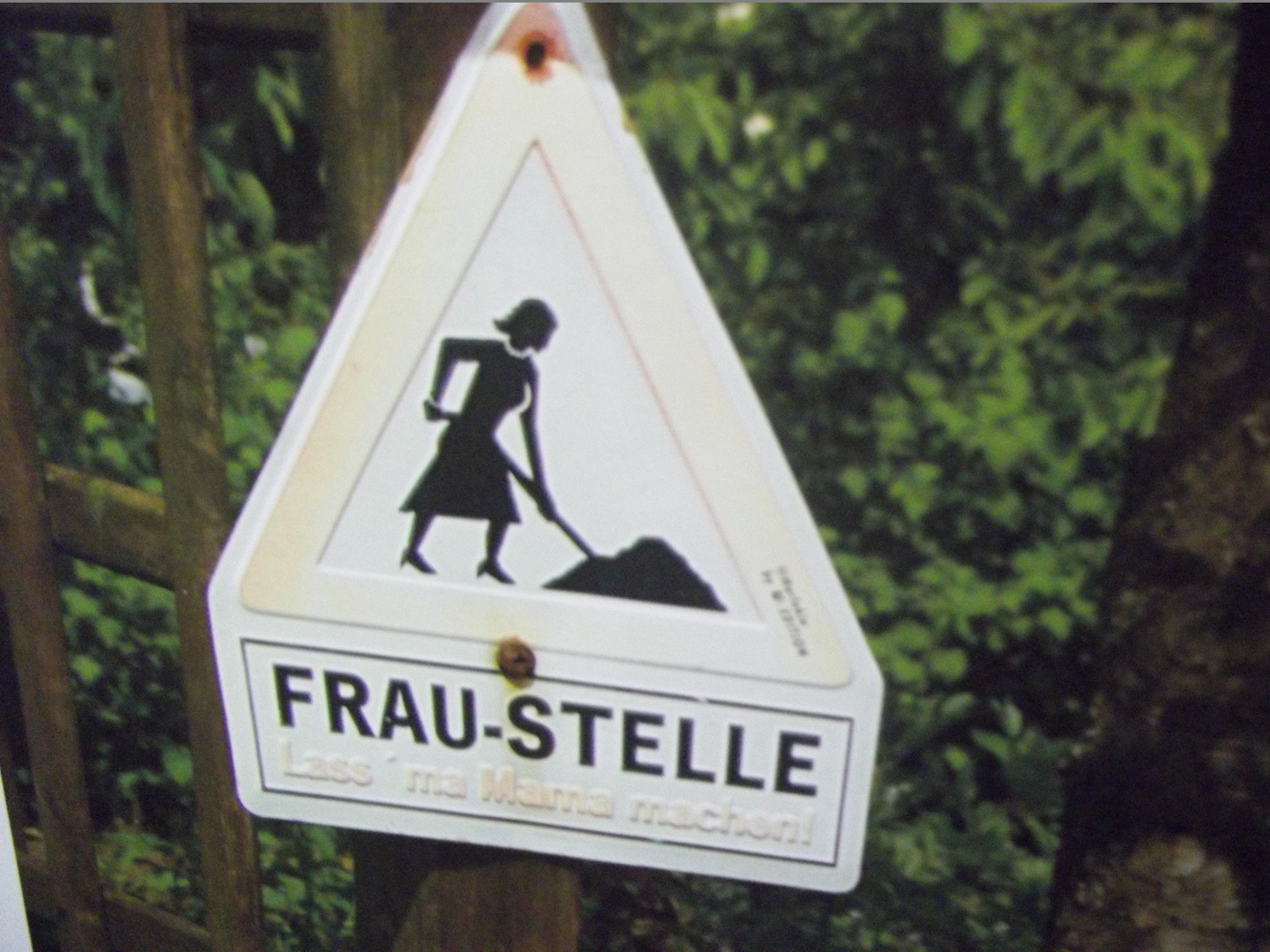 Baustelle für frauen?