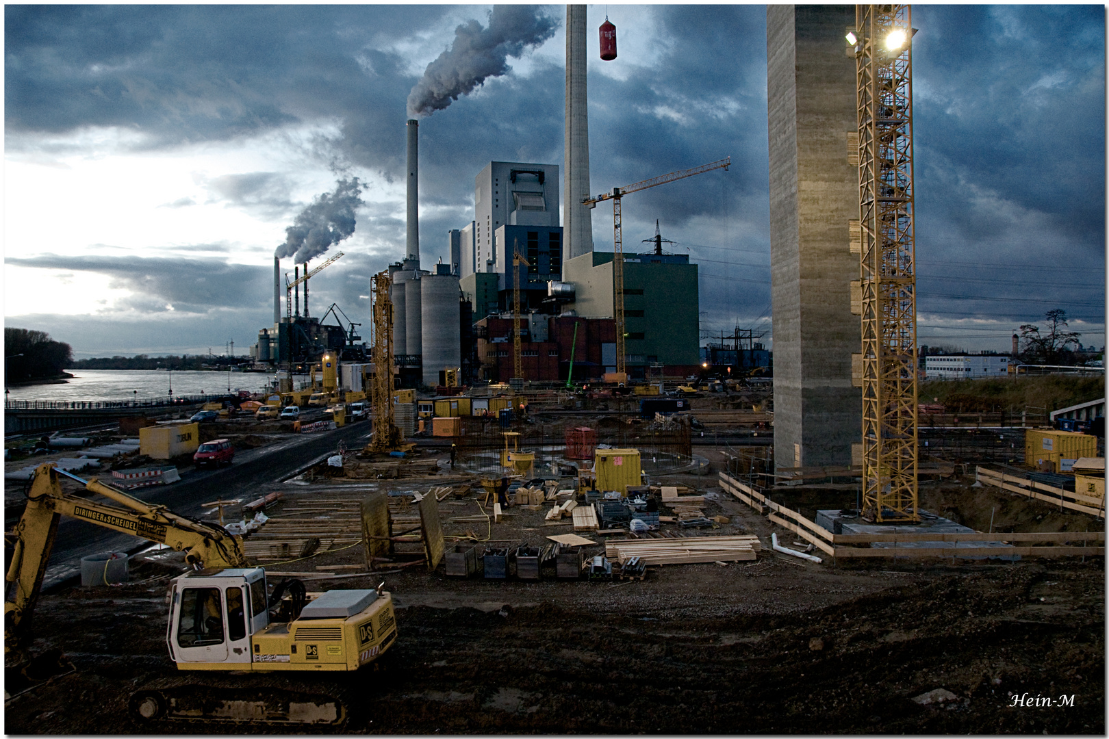 Baustelle Großkraftwerk Mannheim Block 9