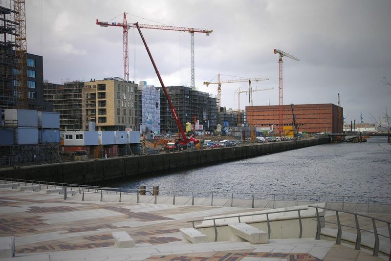 Baustelle Hafencity - April 2007