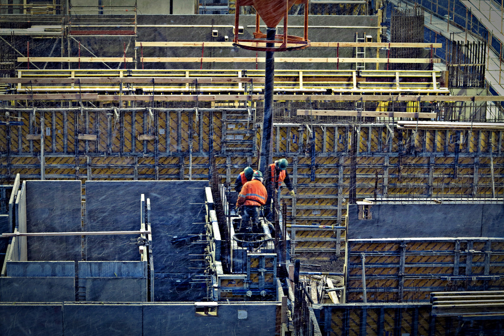 Baustelle Hotelneubau am Berliner Hauptbahnhof