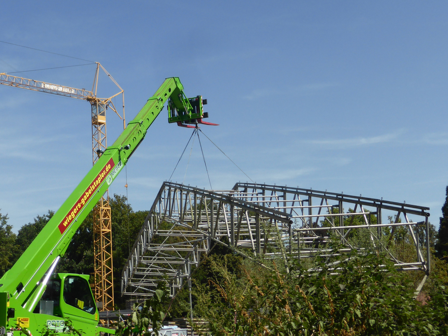 Baustelle in Bad Sassendorf 