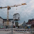 Baustelle in Karsruhe