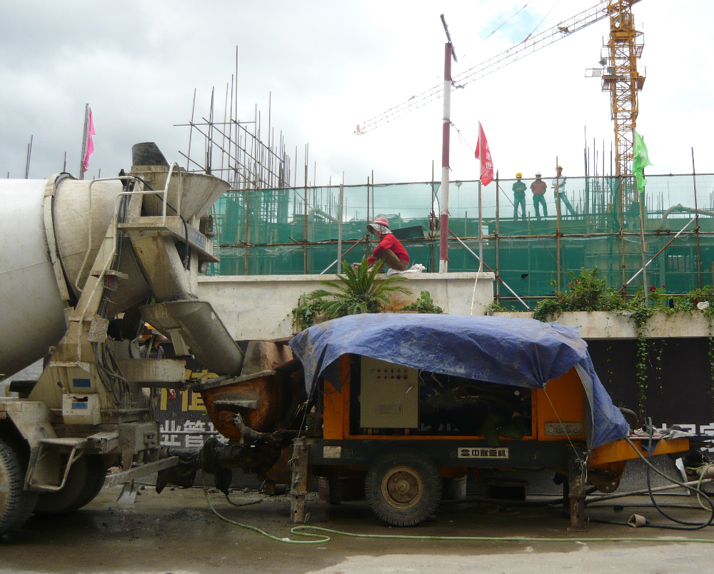 Baustelle in Kunming: Hier entsteht ein neuer Carrefour